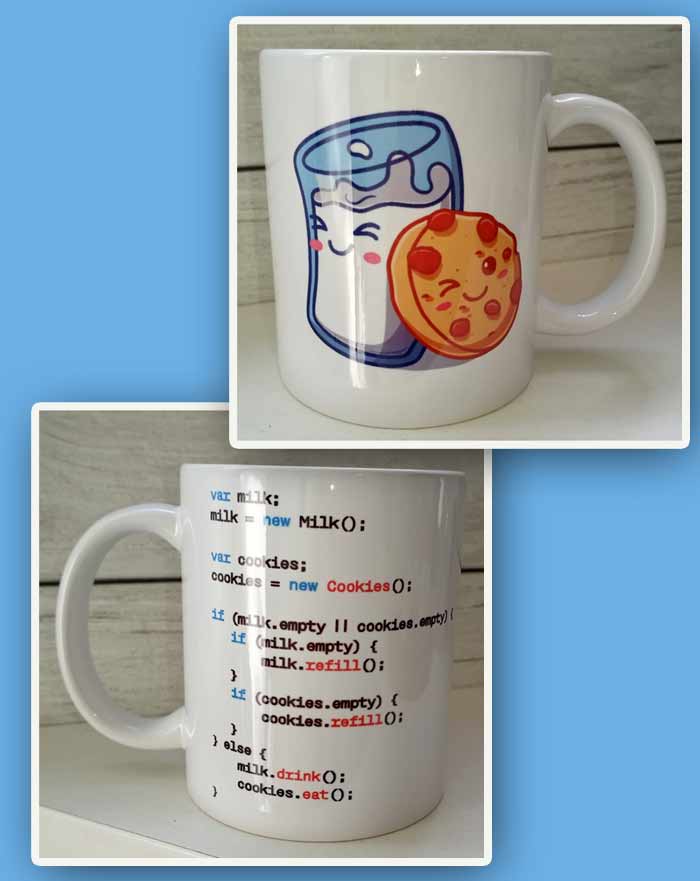 Šalica s programskim kodom - 033 